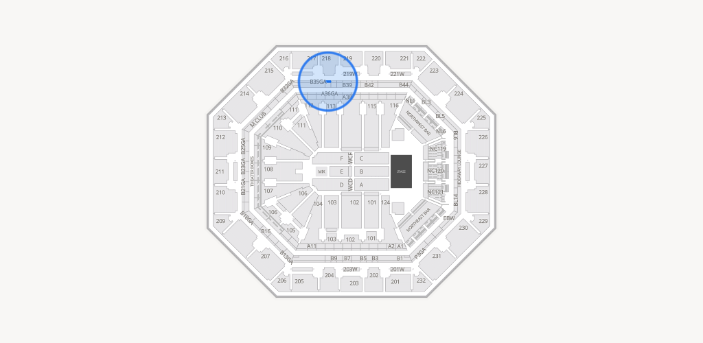 Mortgage Matchup Center Seating Chart
