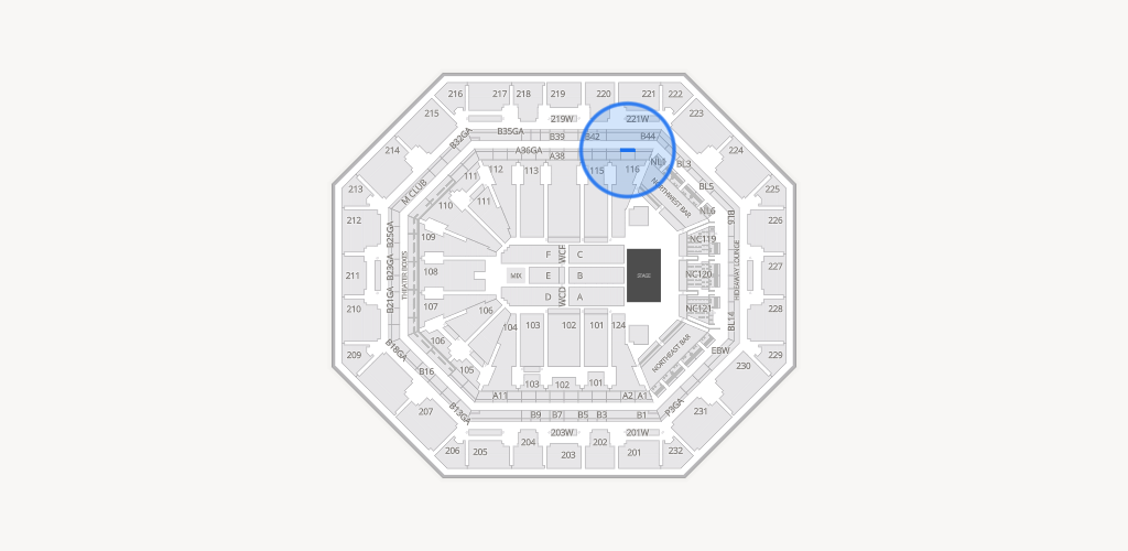 Mortgage Matchup Center Seating Chart