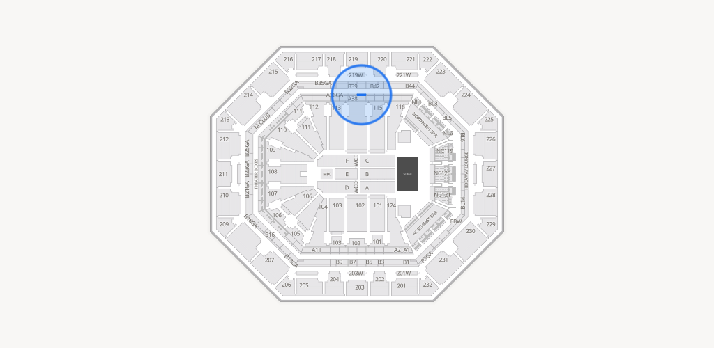 Mortgage Matchup Center Seating Chart