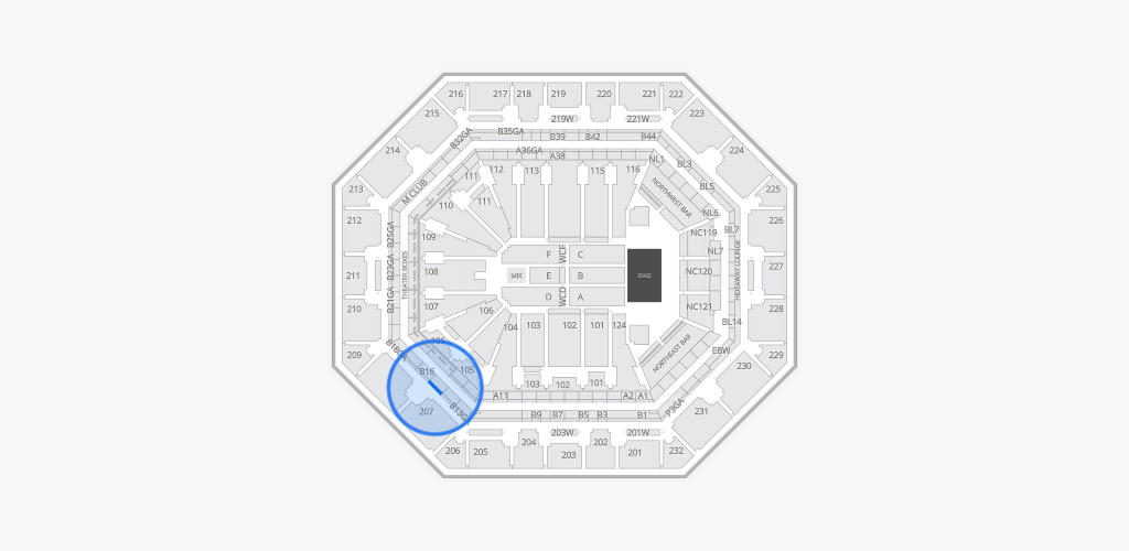 Mortgage Matchup Center Seating Chart