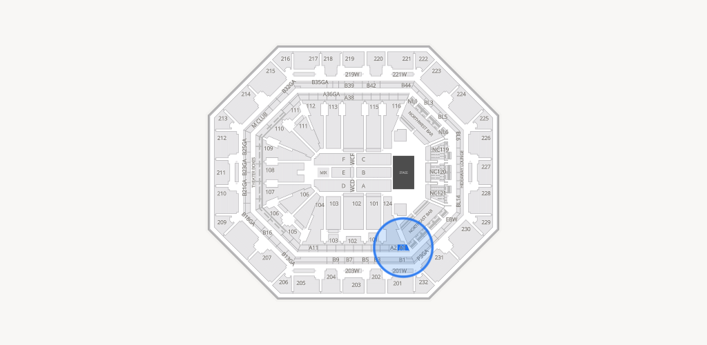 Mortgage Matchup Center Seating Chart