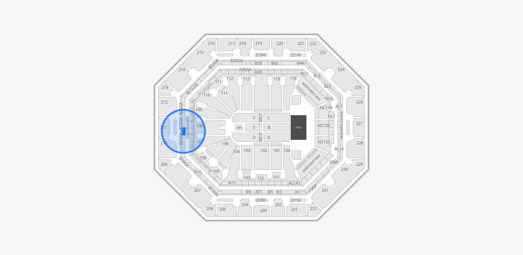 Mortgage Matchup Center Seating Chart