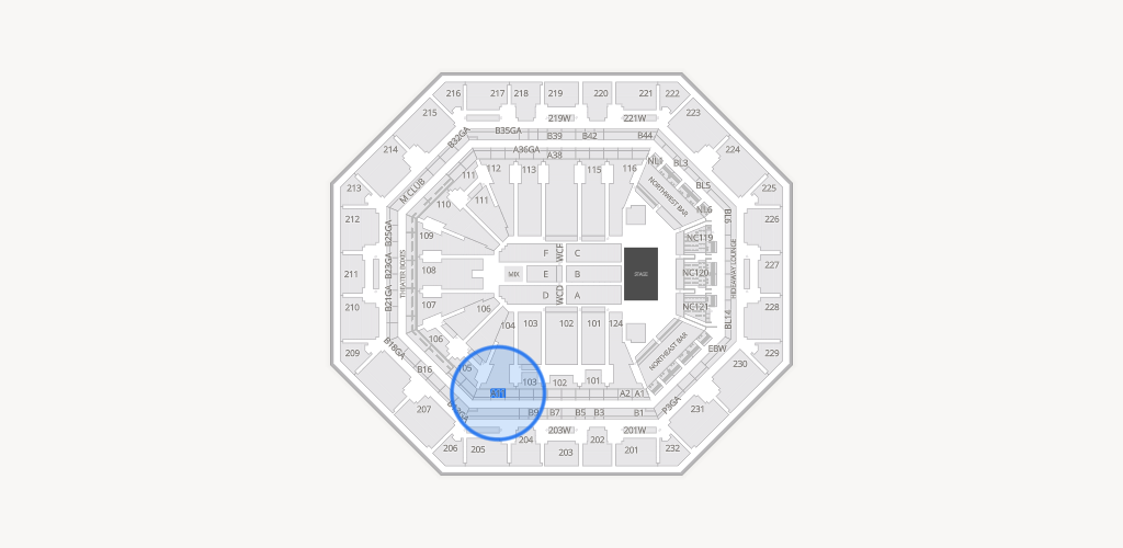 Mortgage Matchup Center Seating Chart