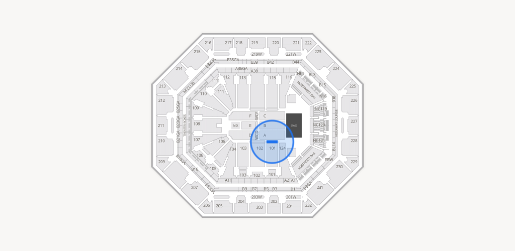 Mortgage Matchup Center Seating Chart