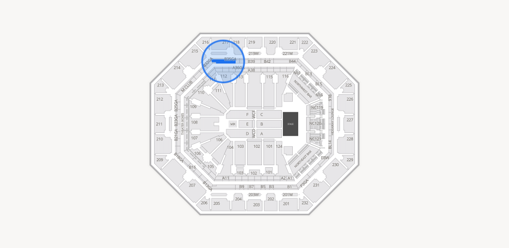 Mortgage Matchup Center Seating Chart