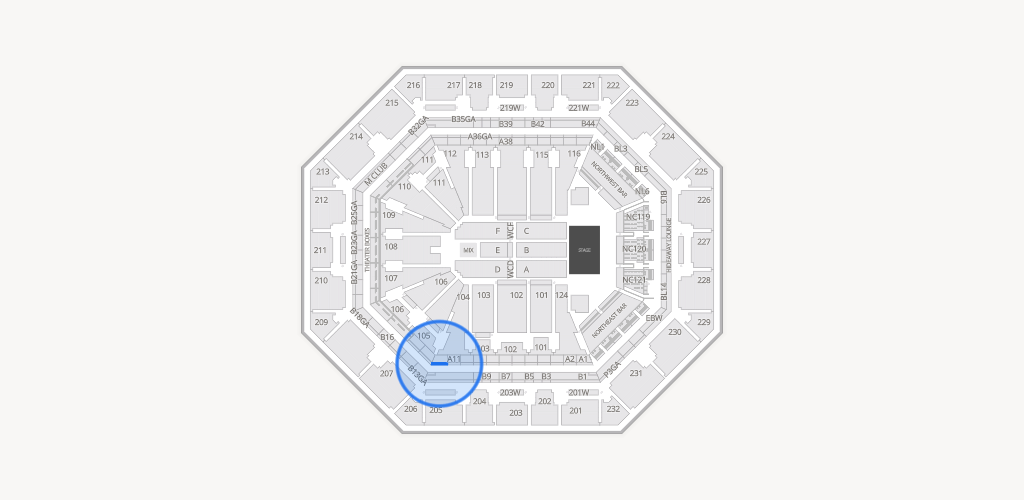 Mortgage Matchup Center Seating Chart