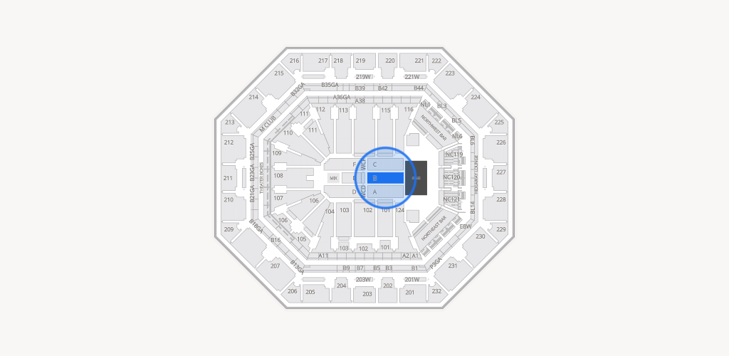Mortgage Matchup Center Seating Chart