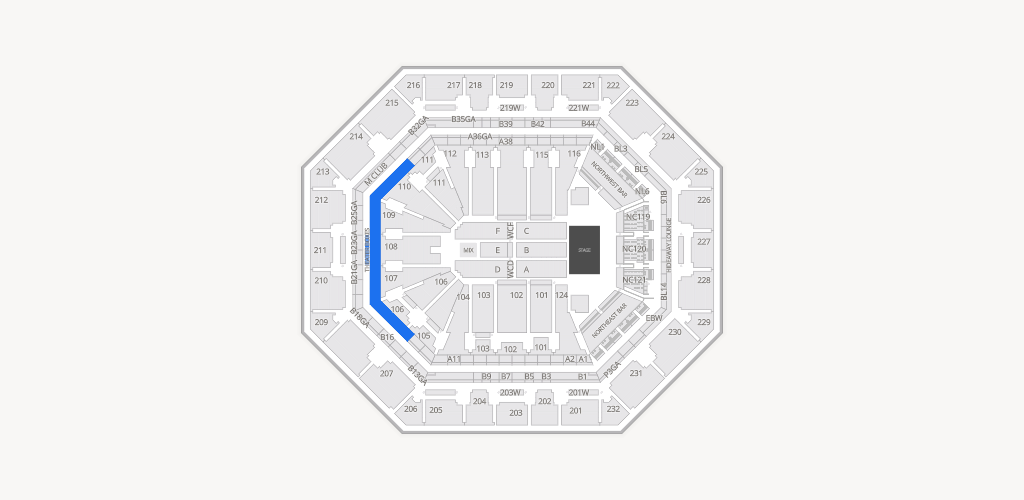 Mortgage Matchup Center Seating Chart