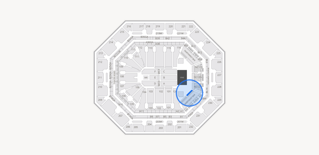 Mortgage Matchup Center Seating Chart