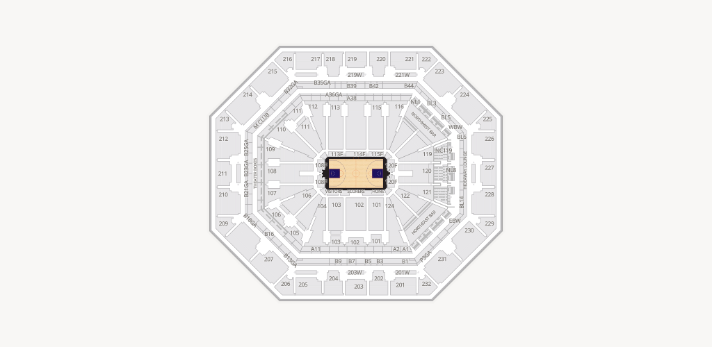 Mortgage Matchup Center Seating Chart