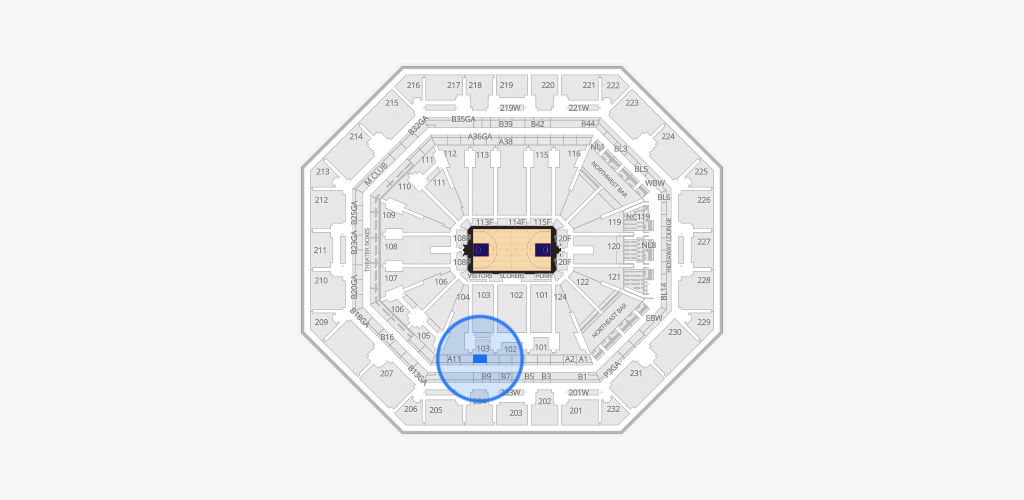 Mortgage Matchup Center Seating Chart