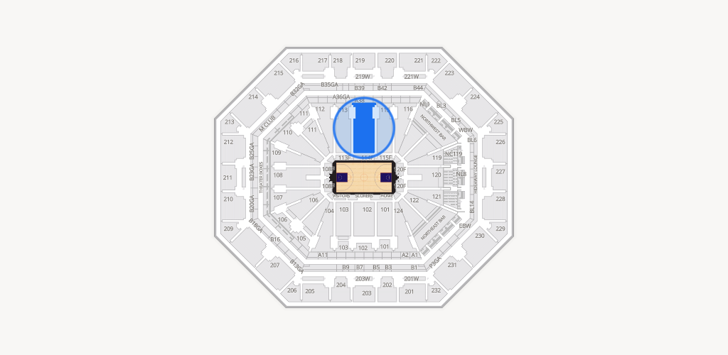 Mortgage Matchup Center Seating Chart