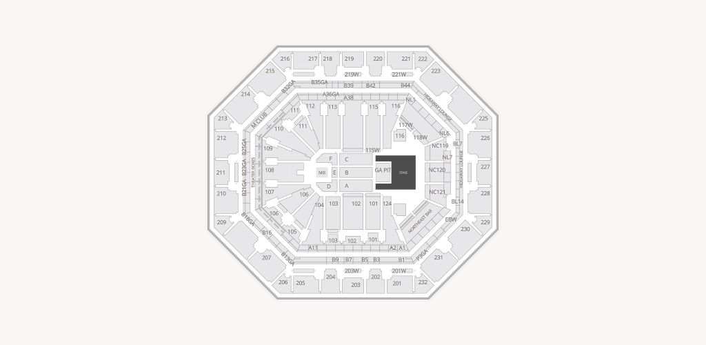 Mortgage Matchup Center Seating Chart