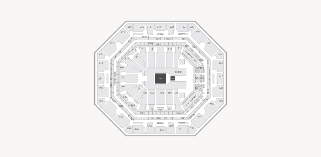 Mortgage Matchup Center Seating Chart