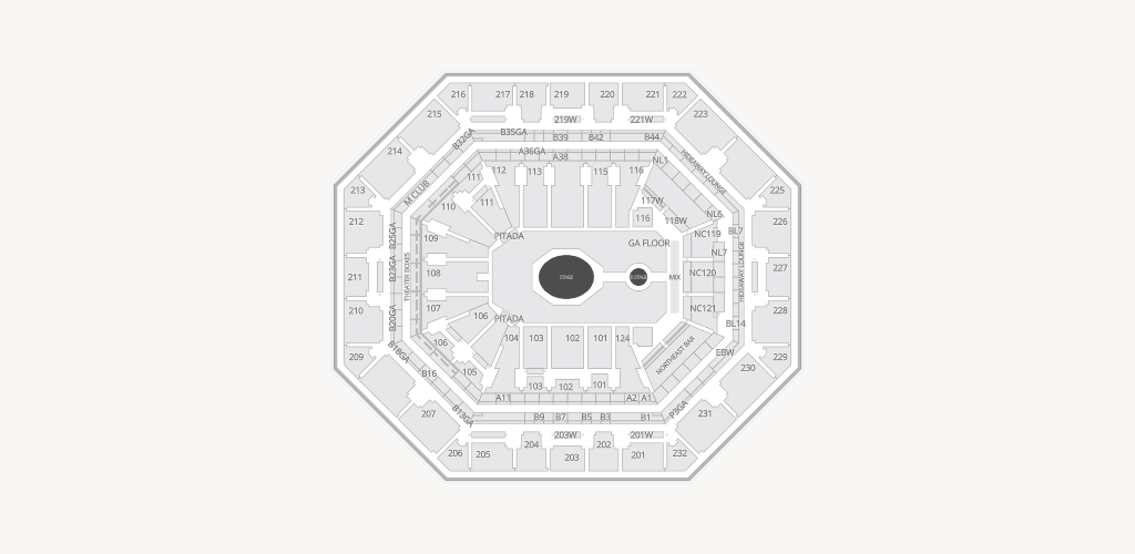 Mortgage Matchup Center Seating Chart