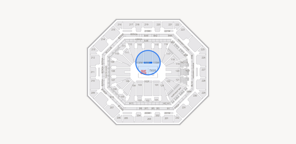 Mortgage Matchup Center Seating Chart