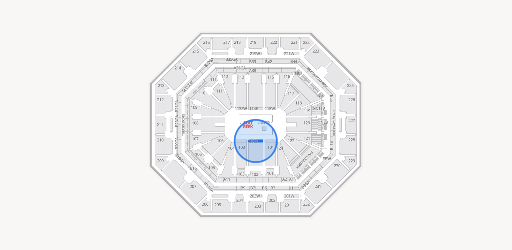 Mortgage Matchup Center Seating Chart