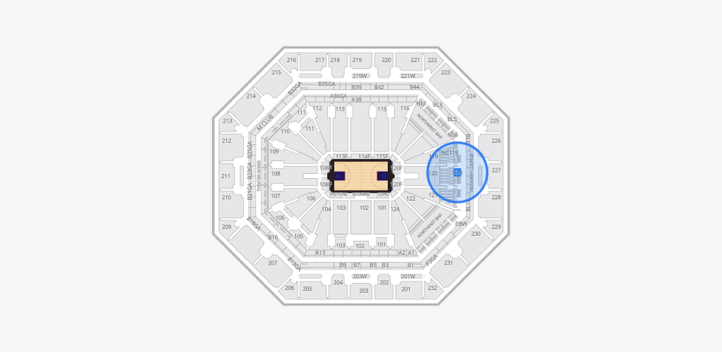 Mortgage Matchup Center Seating Chart