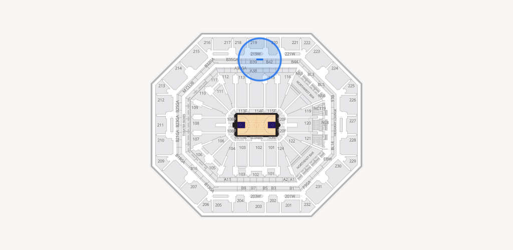 Mortgage Matchup Center Seating Chart