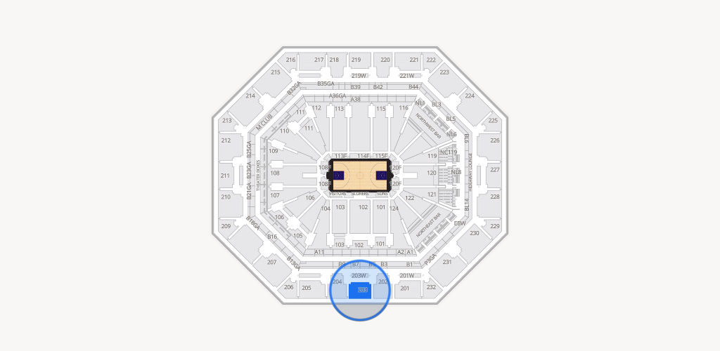 Mortgage Matchup Center Seating Chart