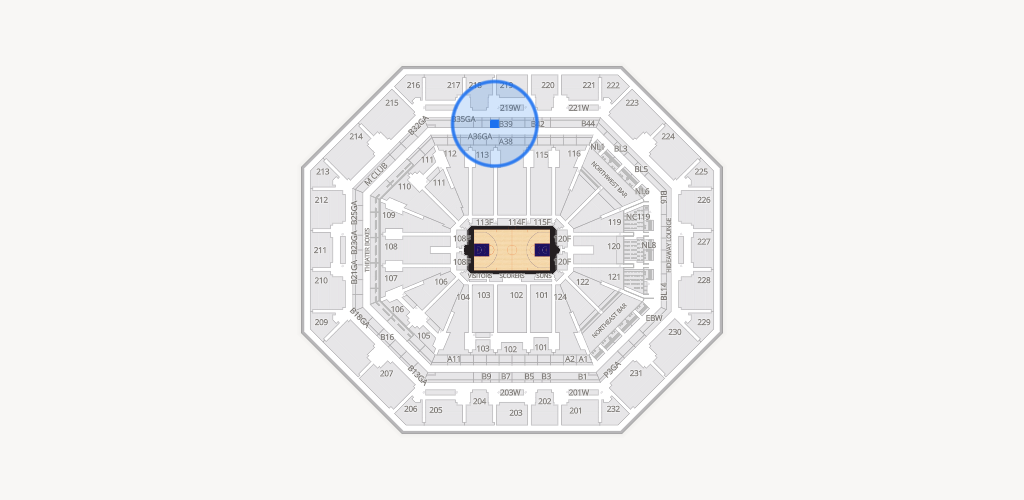 Mortgage Matchup Center Seating Chart