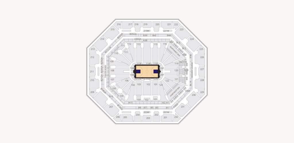 Mortgage Matchup Center Seating Chart