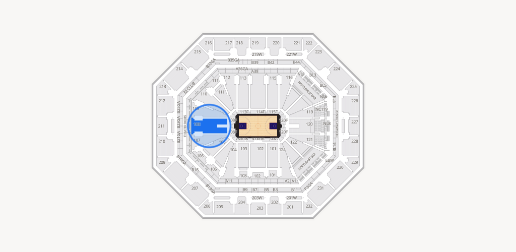 Mortgage Matchup Center Seating Chart