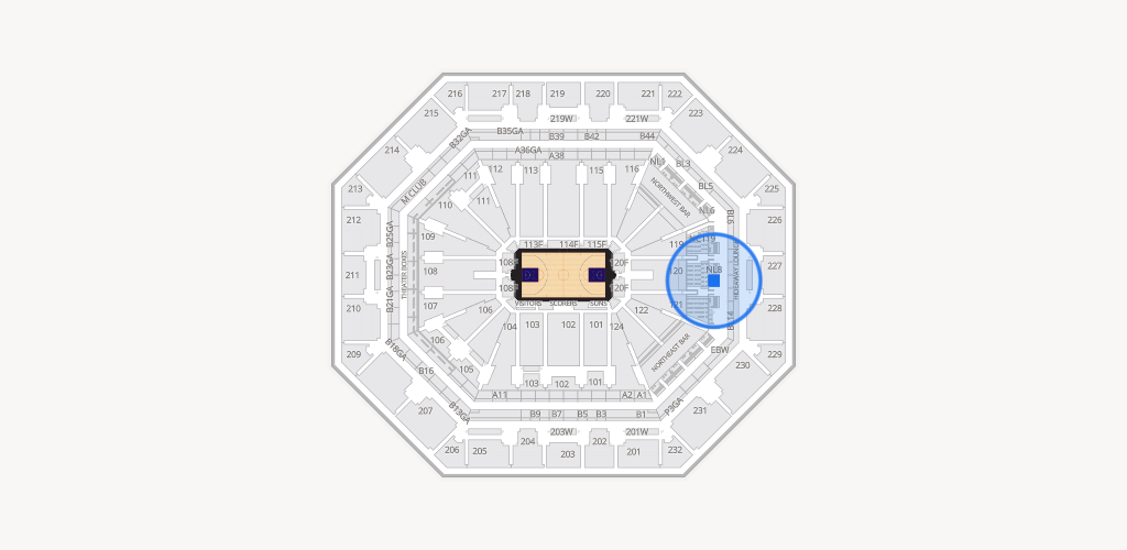 Mortgage Matchup Center Seating Chart