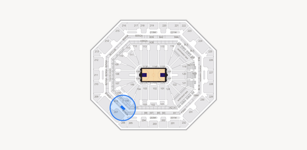 Mortgage Matchup Center Seating Chart