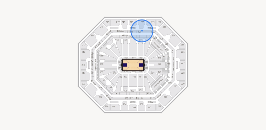 Mortgage Matchup Center Seating Chart