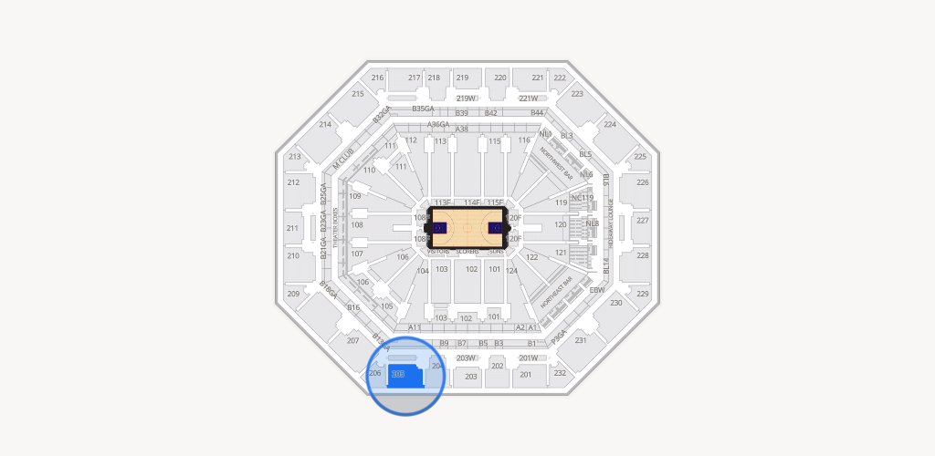 Mortgage Matchup Center Seating Chart