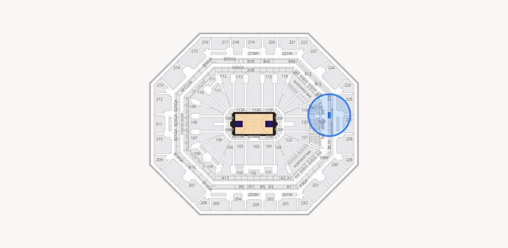 Mortgage Matchup Center Seating Chart