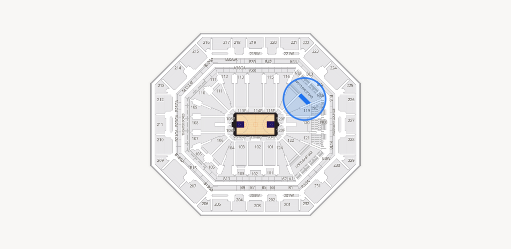 Mortgage Matchup Center Seating Chart