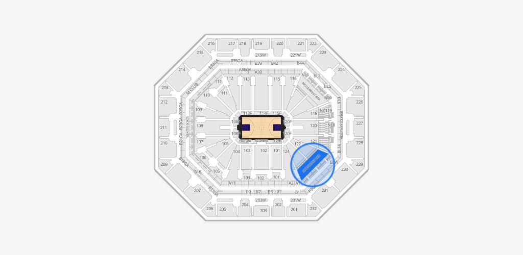 Mortgage Matchup Center Seating Chart