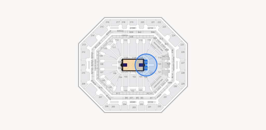 Mortgage Matchup Center Seating Chart