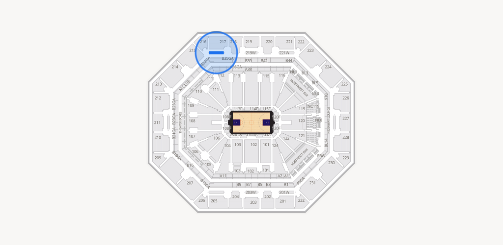 Mortgage Matchup Center Seating Chart
