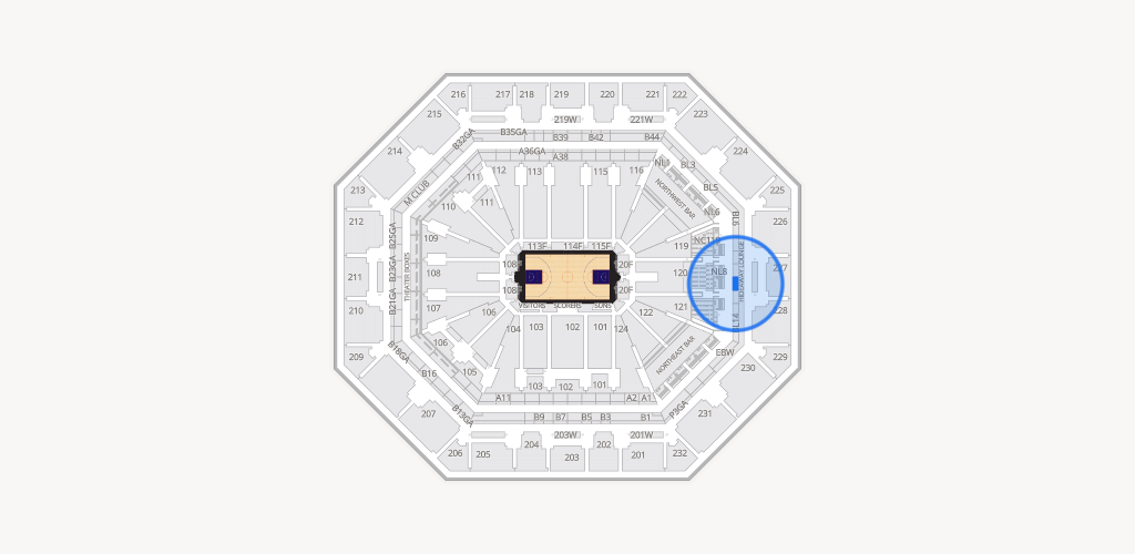 Mortgage Matchup Center Seating Chart