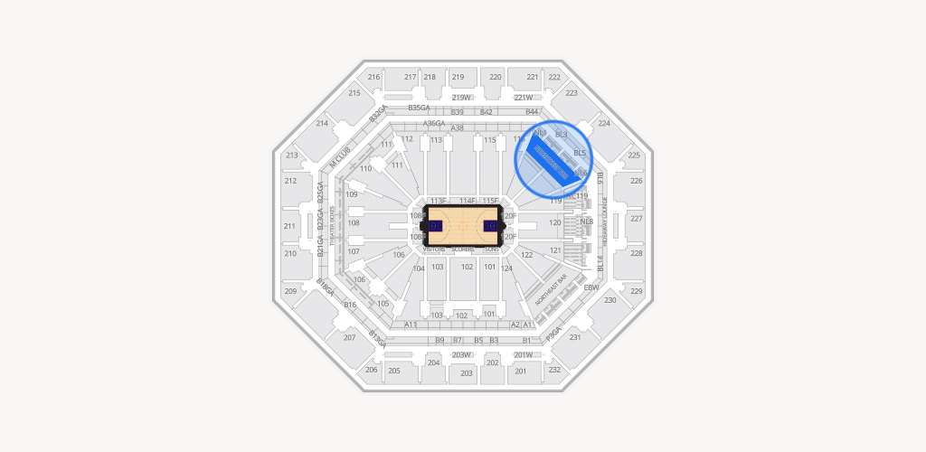 Mortgage Matchup Center Seating Chart