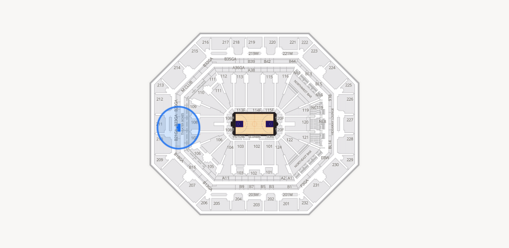 Mortgage Matchup Center Seating Chart