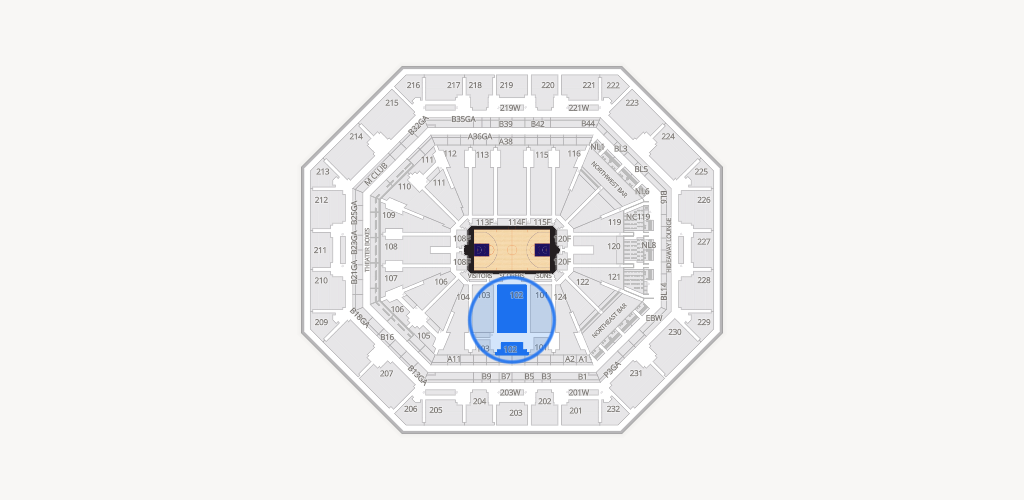 Mortgage Matchup Center Seating Chart