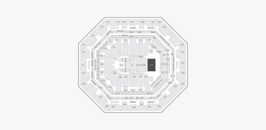 Mortgage Matchup Center Seating Chart