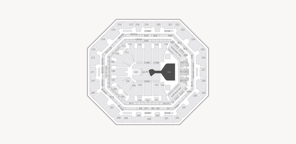 Mortgage Matchup Center Seating Chart
