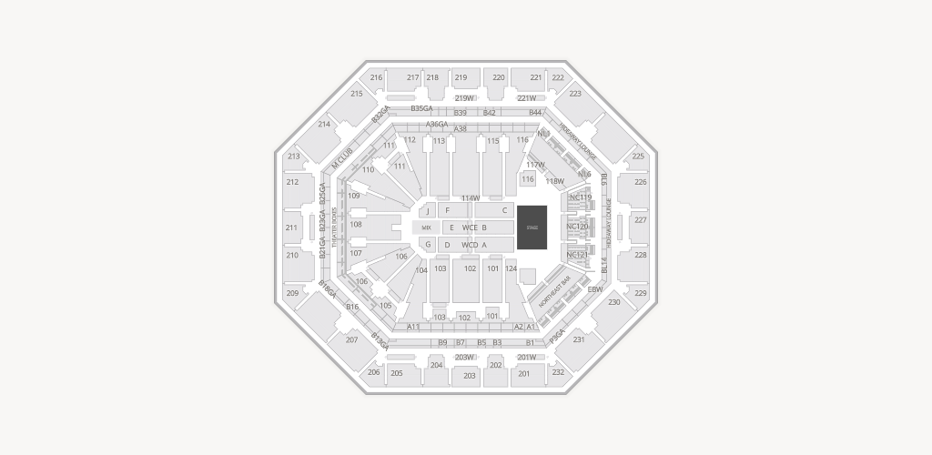 Mortgage Matchup Center Seating Chart