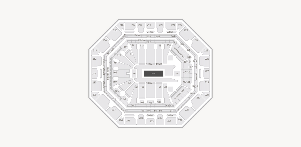 Mortgage Matchup Center Seating Chart