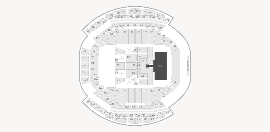 Mosaic Stadium Seating Chart