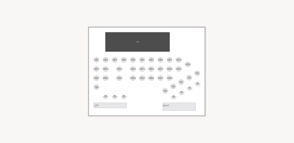 Motown Extreme Theater Seating Chart