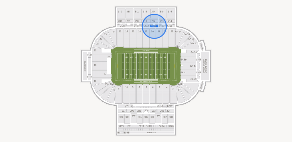 Mountain America Stadium Seating Chart