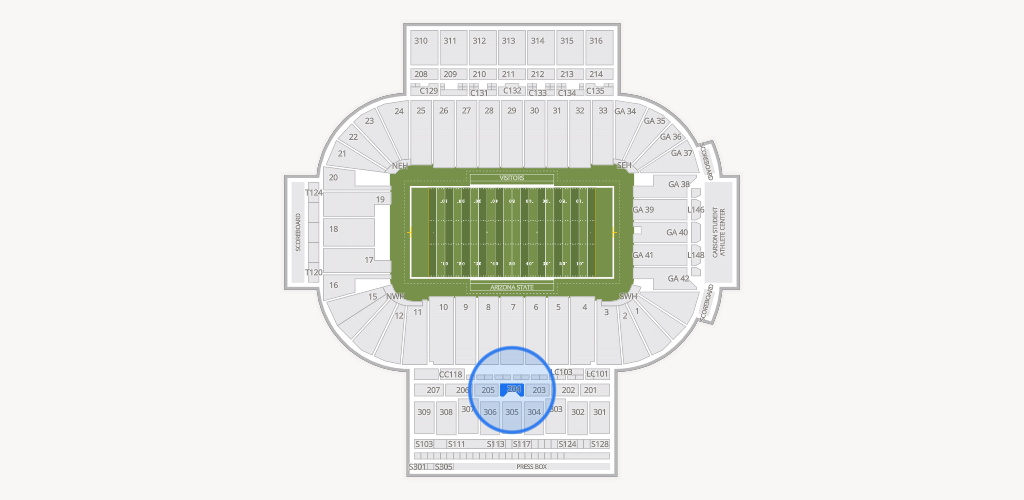Mountain America Stadium Seating Chart