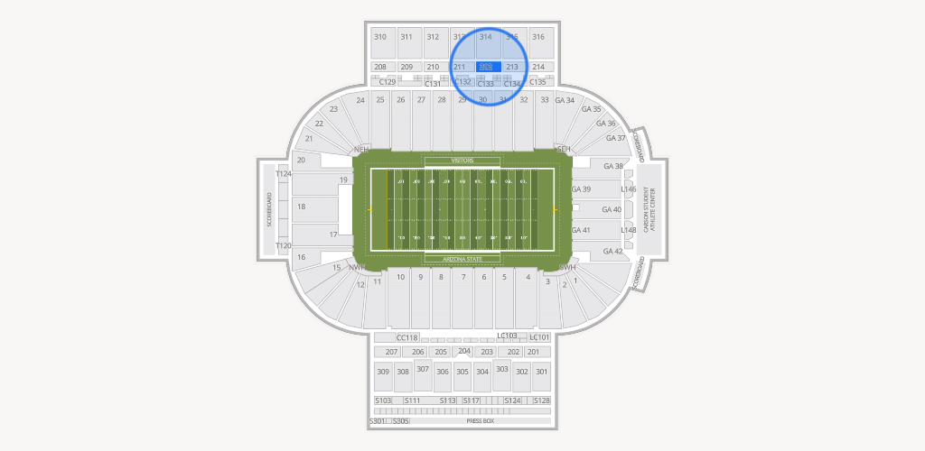 Mountain America Stadium Seating Chart