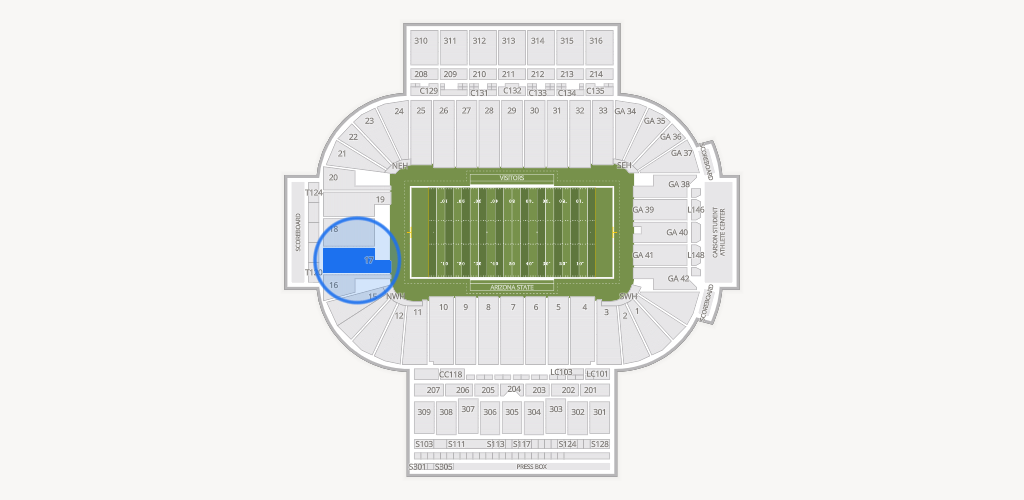 Mountain America Stadium Seating Chart
